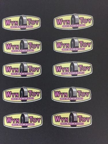 Wyn Toy Stickers Sheet of 10