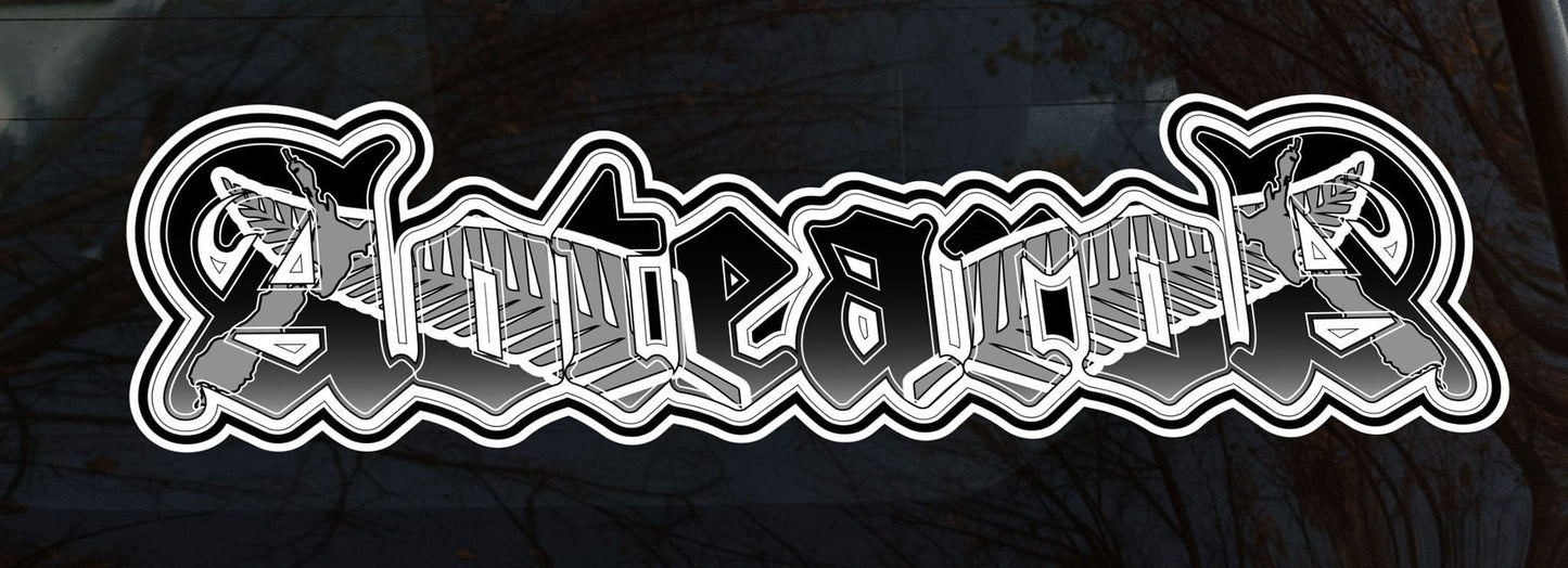 Aotearoa New Zealand Vinyl Car Sticker 200 x 50mm
