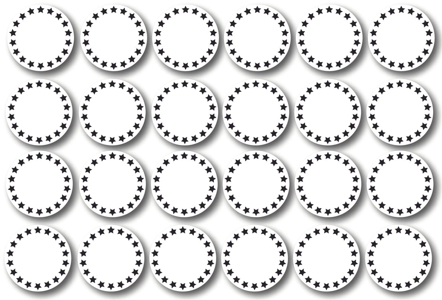120 Spice Labels Stars.