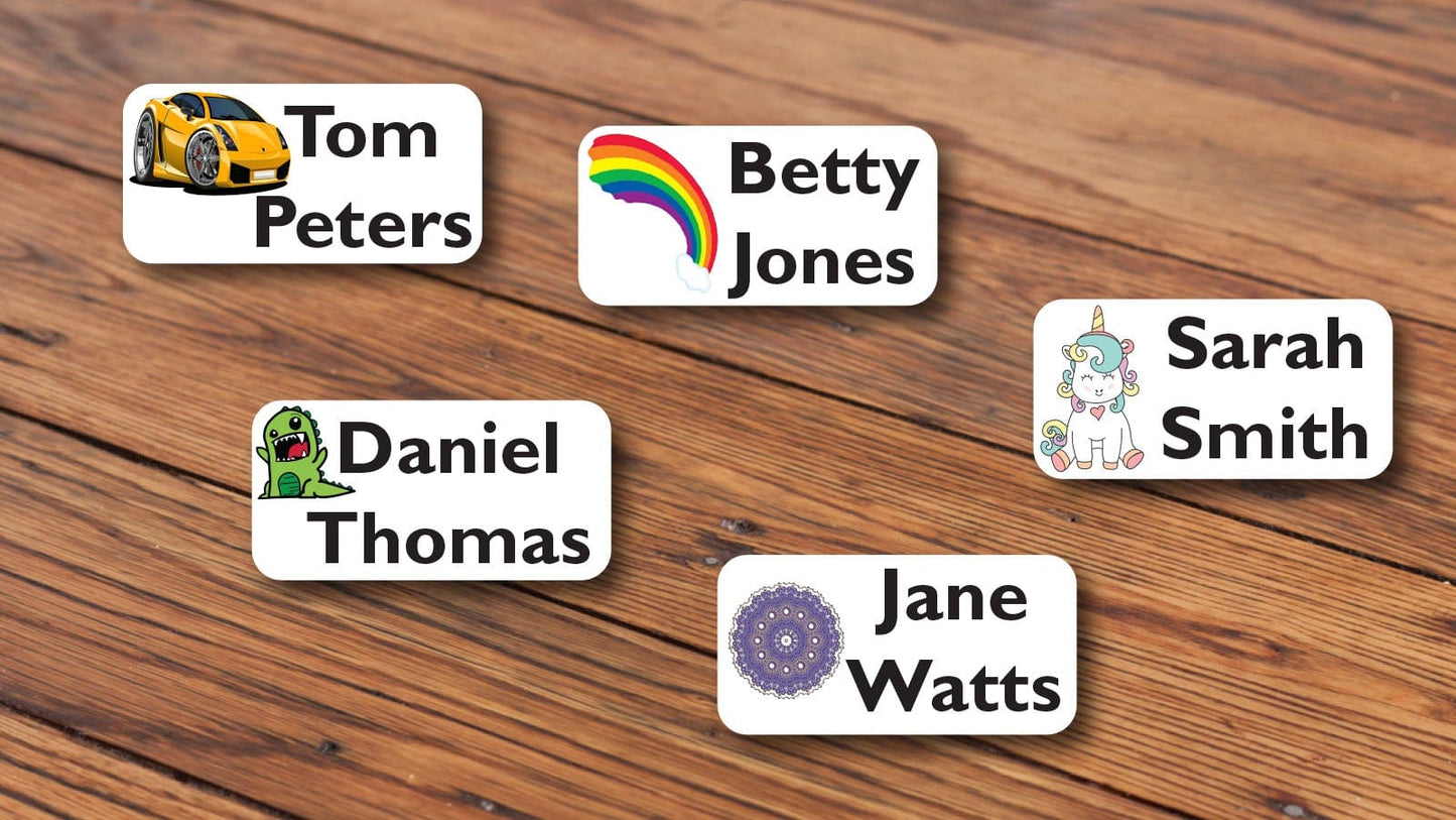 40 Customised Book Labels