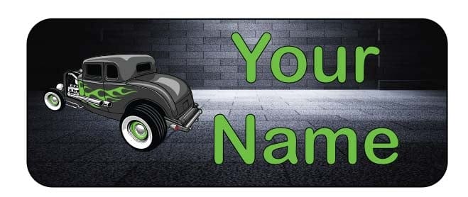 The Mega Car Label Pack