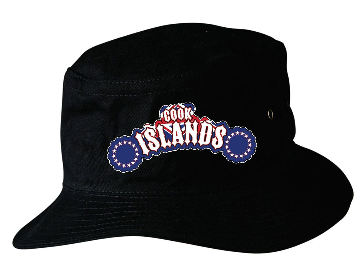 Cook Islands Double Coat Soft Cotton Bucket Hat