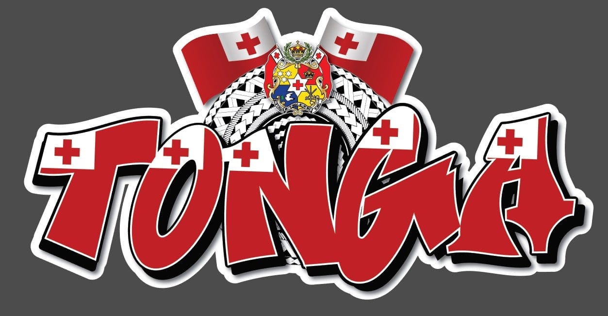 Tonga Cartoon Flags Soft Cotton Bucket Hat