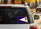 American Samoa Flag Stickers x 2 each 150 x 100mm