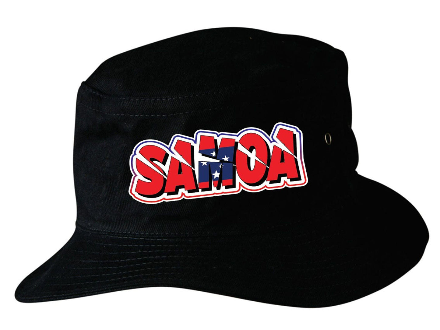 Samoa Sliced Design Soft Cotton Bucket Hat
