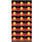 Sheet of 24 Aboriginal Flag Abolish The Date Vinyl Stickers each sticker is 33 x 22mm.