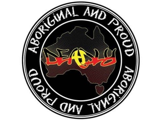 Aboriginal and Proud Sheet Vinyl Stickers - Jdl Stickers and Stuff