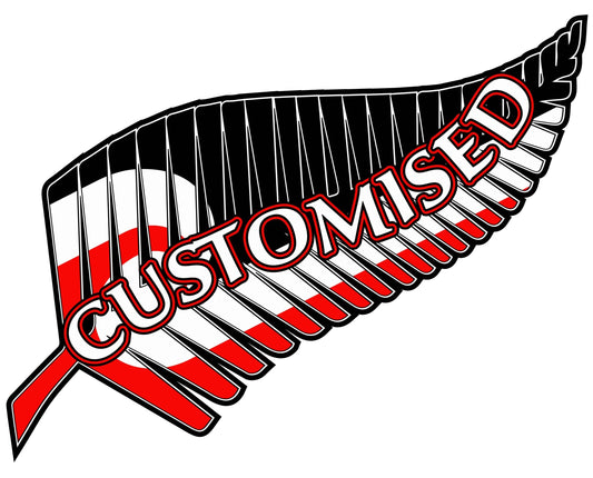 Large Customised Fern 310 x 150mm
