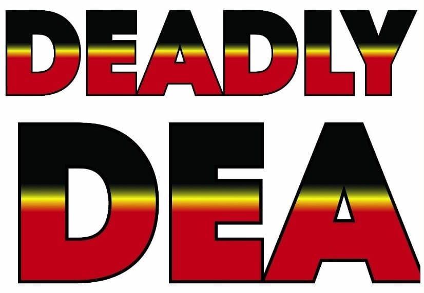 Aboriginal Deadly  Wall Sticker 1200 X 300 mm - Jdl Stickers and Stuff