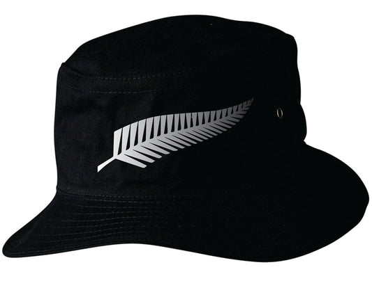 New Zealand Fern Soft Cotton Bucket Hat