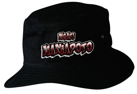 New Zealand Ngati Maniapoto Soft Cotton Bucket Hat