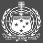 Samoa Coat Of Arms Vinyl Waterproof Sticker 450 x 450mm