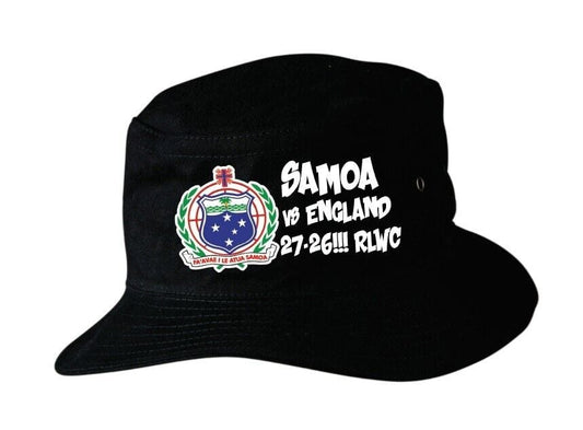 Samoa Versus England Soft Cotton Bucket Hat