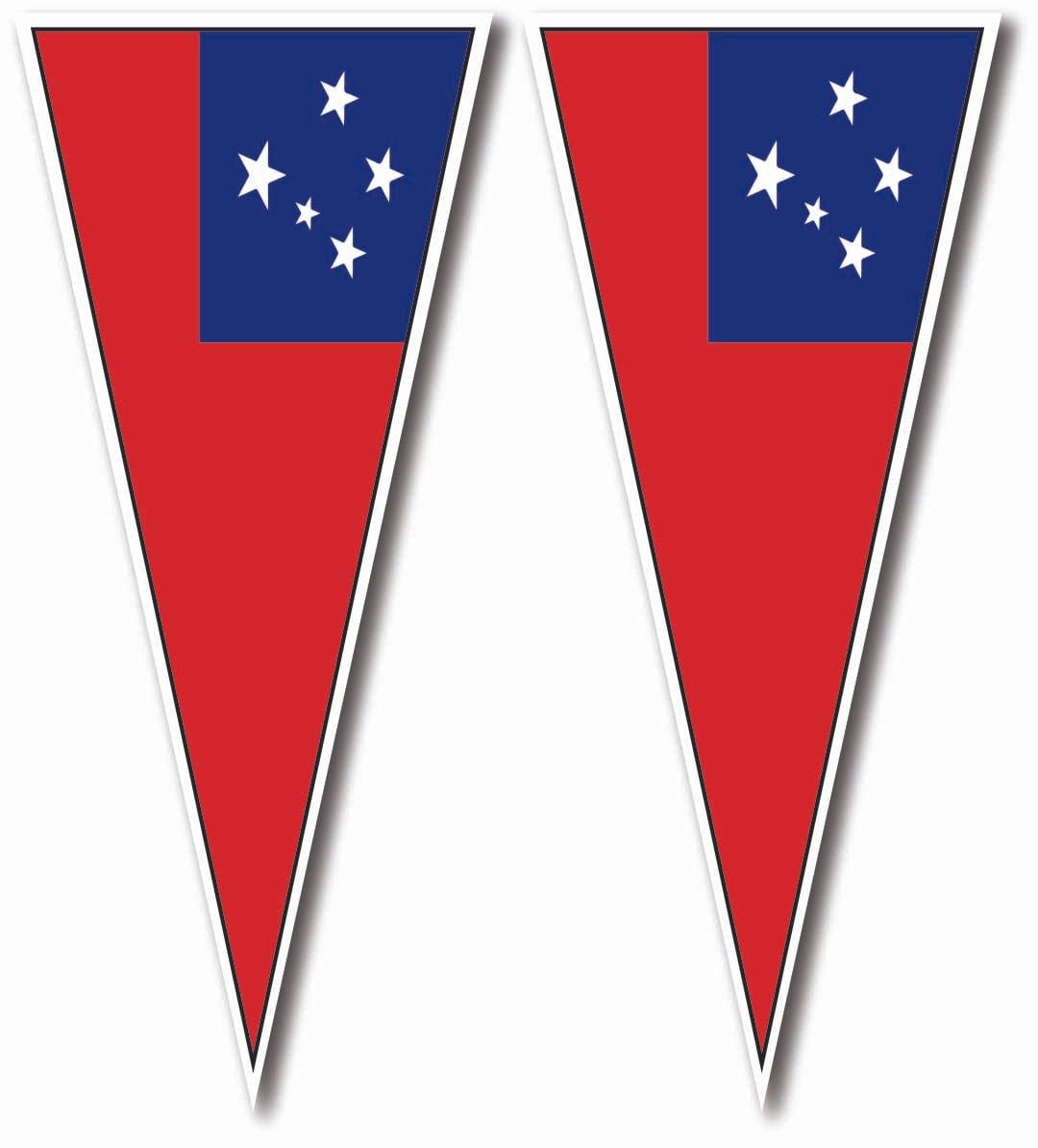 Samoan Flag Car Stickers X 2 – Jdl Stickers