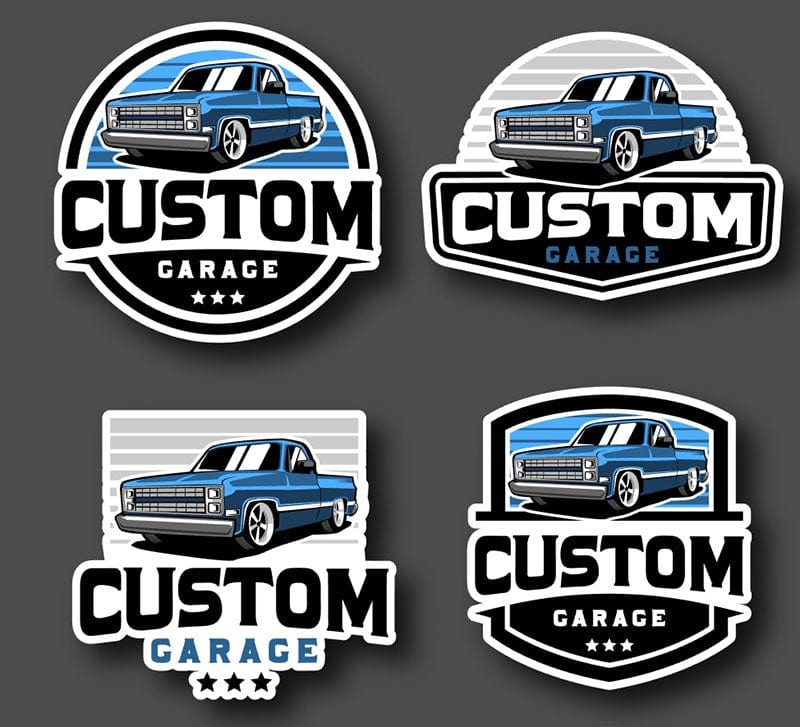 Customised Vinyl Bumper Stickers Great Advertising Any Shape Sticker Will Equal To 200 x 60mm Surface Area.