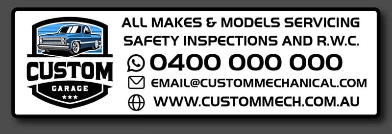 Customised Vinyl Bumper Stickers Great Advertising Any Shape Sticker Will Equal To 200 x 60mm Surface Area.