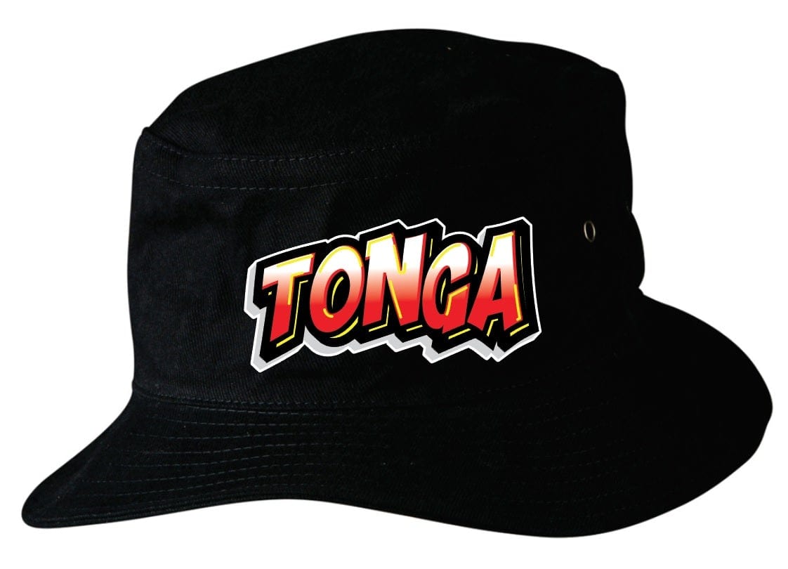 Tonga Grafitti Soft Cotton Bucket Hat